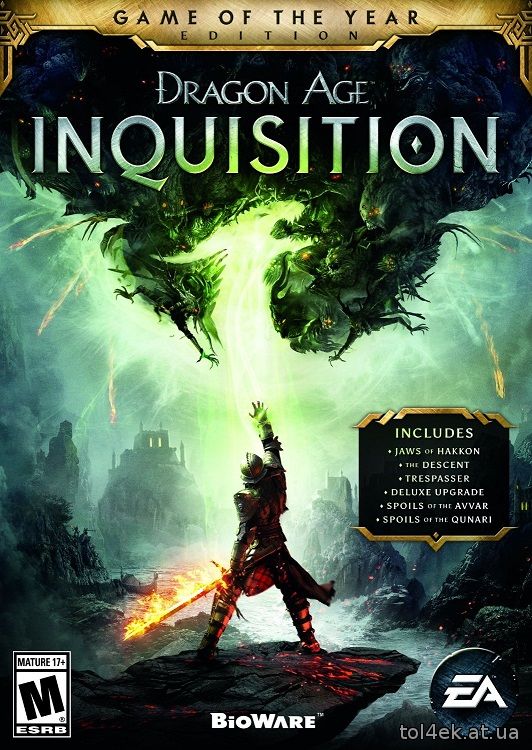 Dragon Age: Inquisition - Game of the Year Edition [Update 10 (v 1.11) + Все DLC] (2015) | Lossless RePack от FitGirl