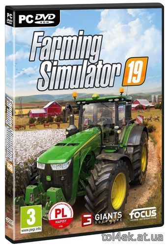 Farming Simulator 19 (v 1.1.0.0 | Pre-Release) (2018) [Repack, RUS] [от xatab]
