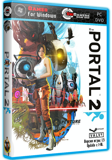 Portal 2 (2011) [v1.5] [Update 16] [RePack,Русск​ий/​Англий​ский, Logic​ (Puzzle) / 3D / 1st Person]