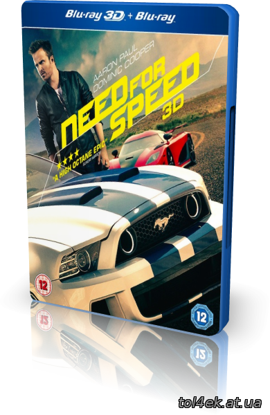 Need for Speed: Жажда скорости / Need for Speed (Скотт Во / Scott Waugh) [2014, США,  боевик, триллер, BDRip-AVC] Dub + Original (Eng) + Sub
