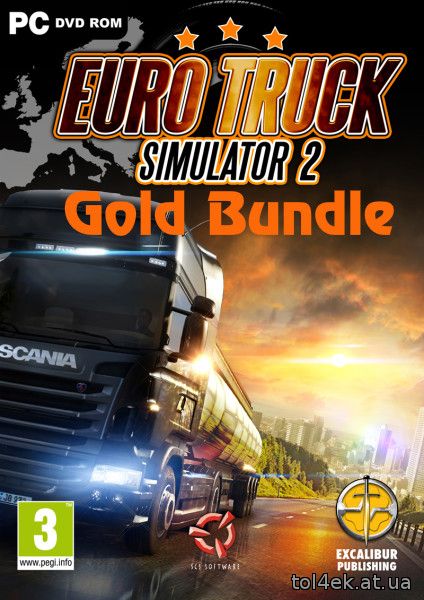 Euro Truck Simulator 2 Gold Bundle [v 1.17.1s] [26 DLC+16 Mods] [RUS/ENG] (2015) PC | RePack от uKC